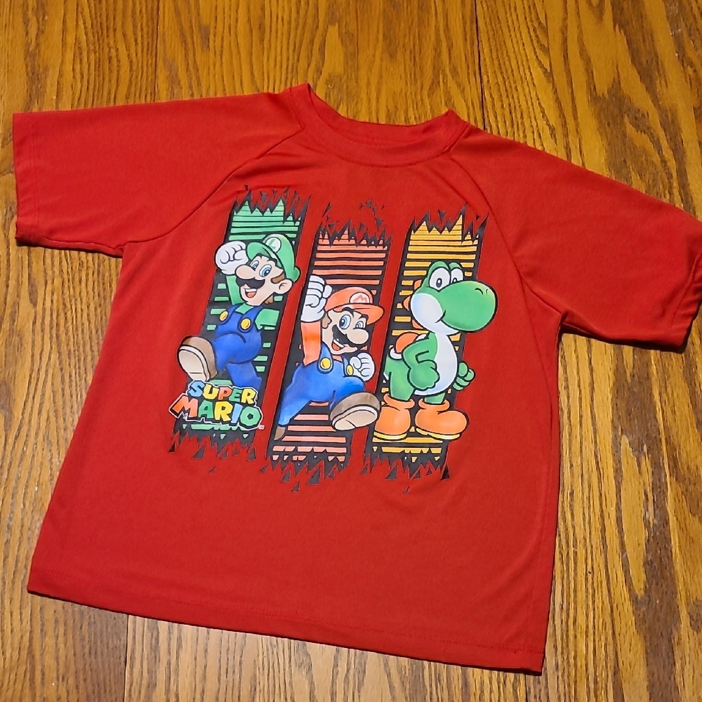 Super Mario Nintendo Video Game Shirt - Boy's Medium